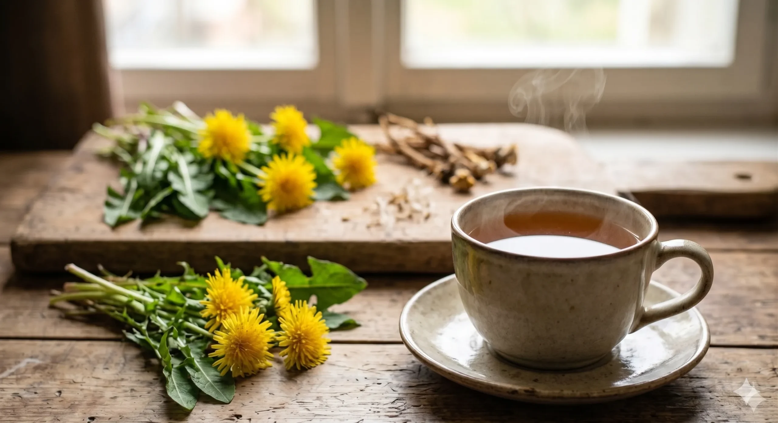 gyermekláncfű tea