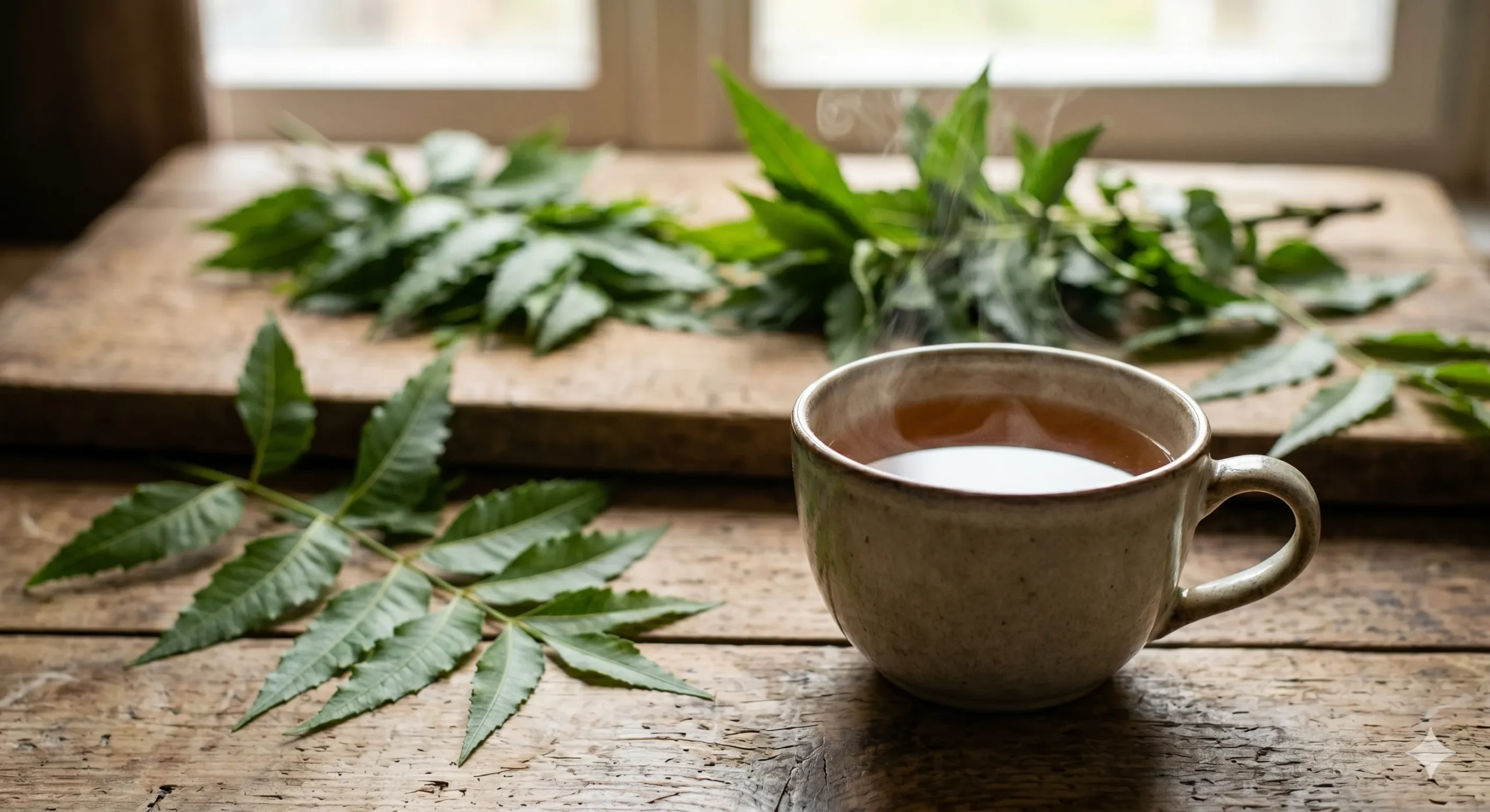 neem tea hatása